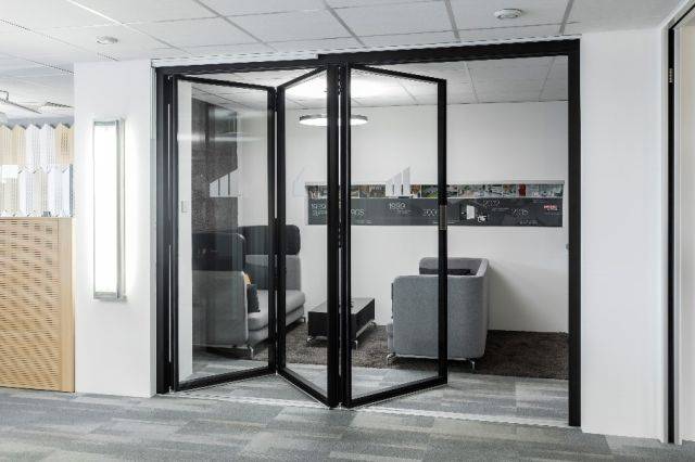 Type G200 framed glass sliding partition