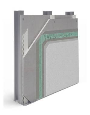 Steel Frame Cavity Rail Carrier Board Silicone Render A2 Rated Render Carrier Board System - Carrier Board System