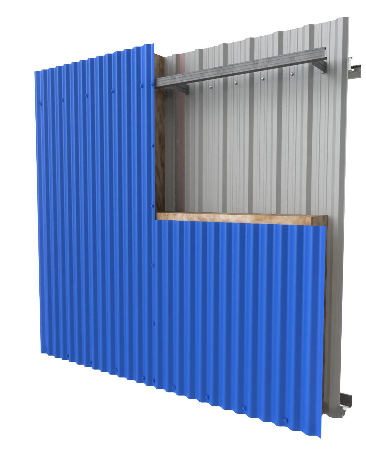 PRX-WS03 - Built-up Metal Wall System