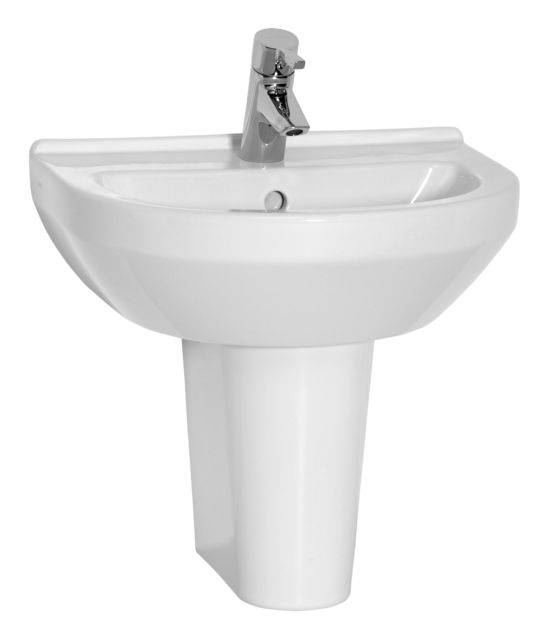 VitrA S50 Washbasin, 50 cm, Round, 5313