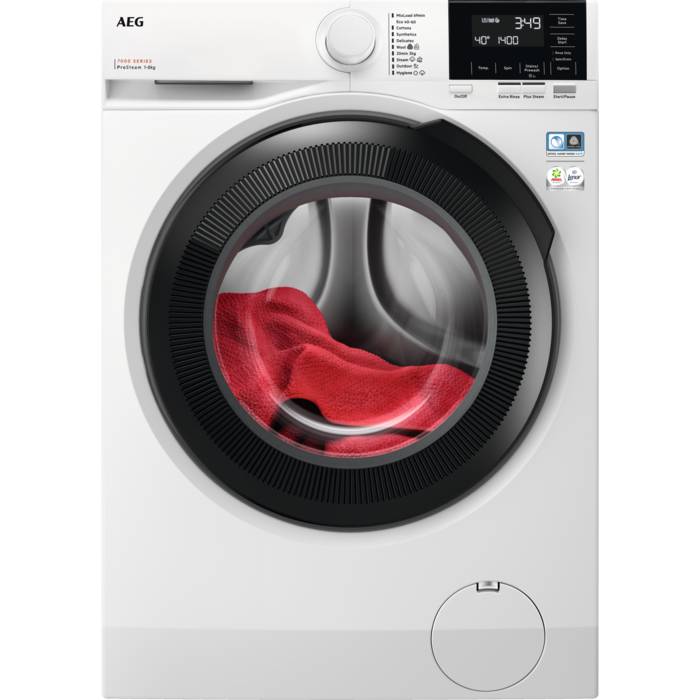 AEG ECOLINE PROSTEAM® 8 KG WASHING MACHINE - LFR71844B