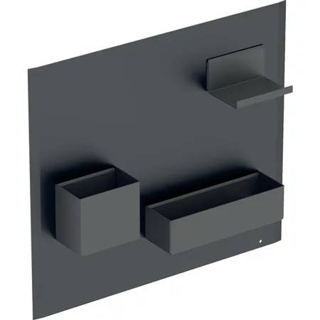 Geberit magnetic board with storage boxes