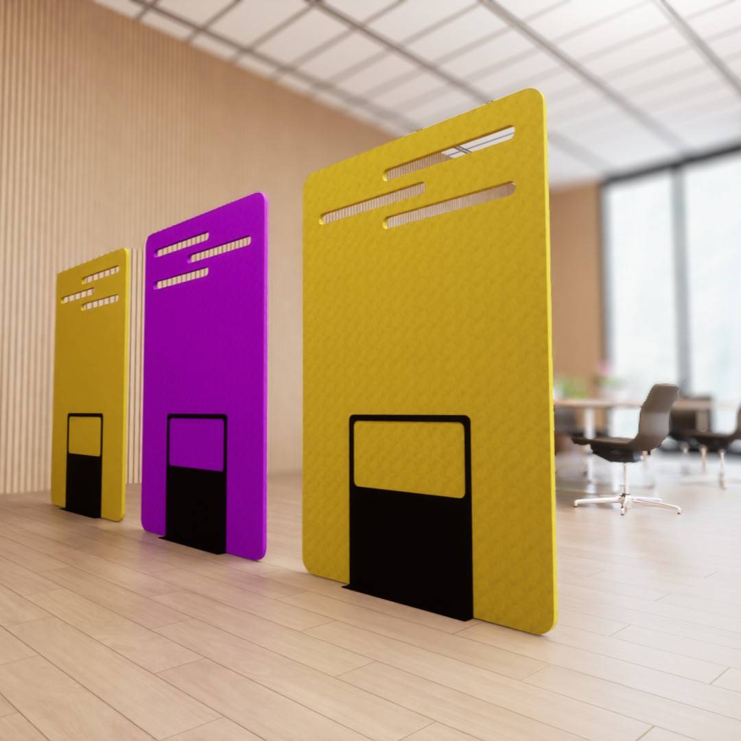 ProSound™ PET Felt Standing Screens - Acoustic Free-Standing Screen