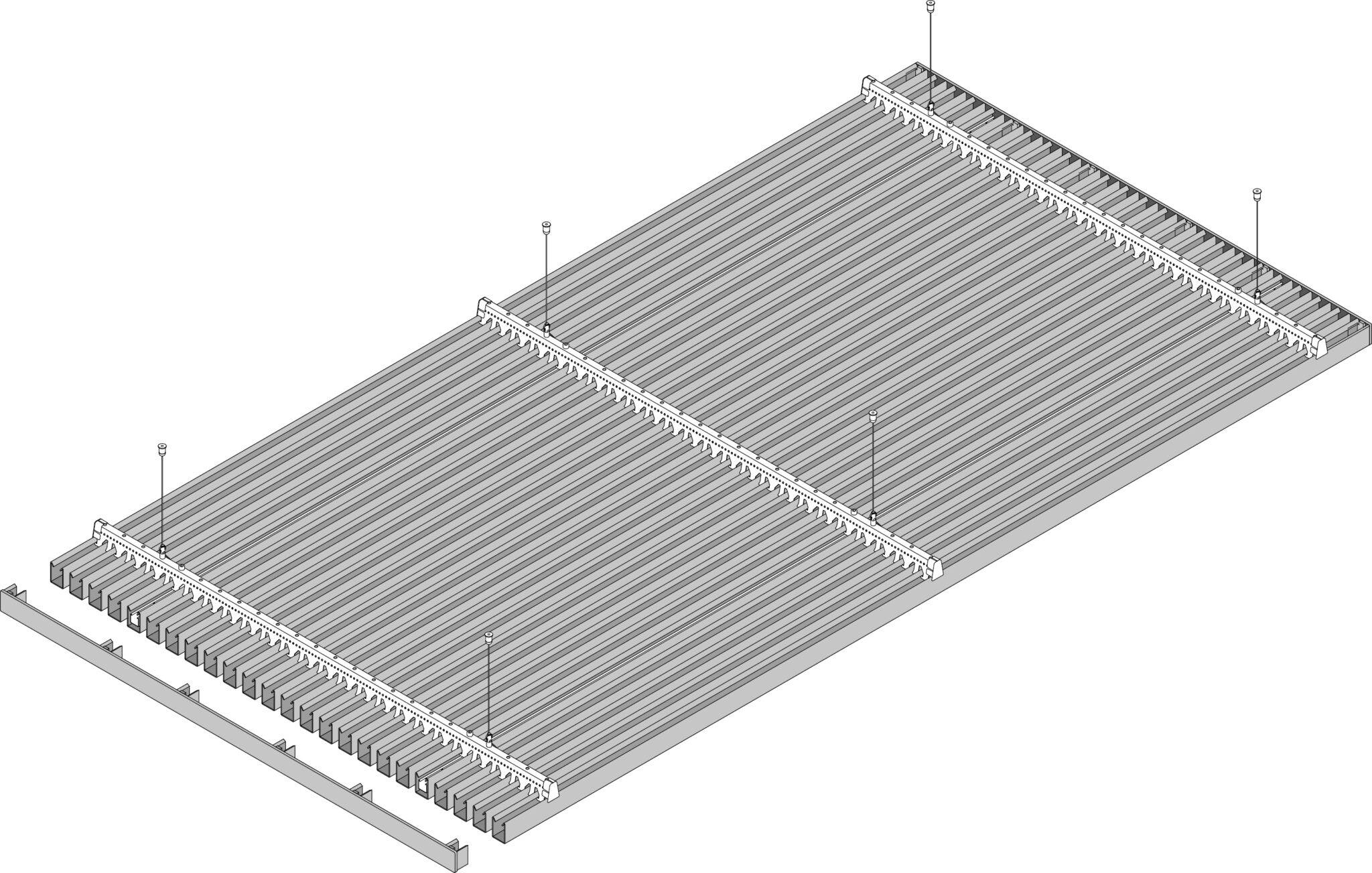 HeartFelt® Islands - Suspended Acoustic Panel