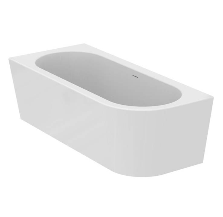 Adapto 180 x 80 cm Asymmetric Double Ended Bath