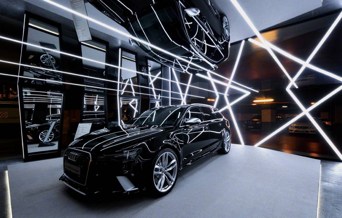 Barrisol Mirror Stretch Ceiling, Aluminium Stretch Ceiling & Stainless Steel Stretch Ceiling - Barrisol Mirror & Stainless Steel Films