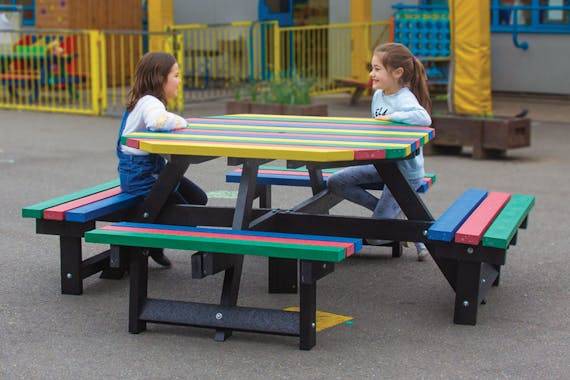 Octagonal Picnic Tables - Recycled Plastic Picnic Tables