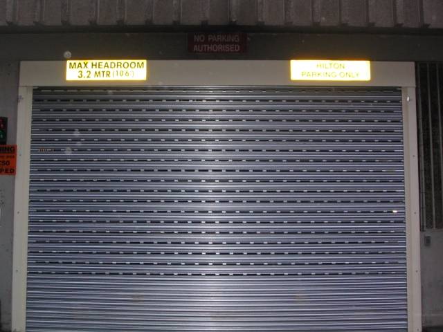 Vented Car Park Steel Roller Shutters - N2S Armourguard -  Security Shutter