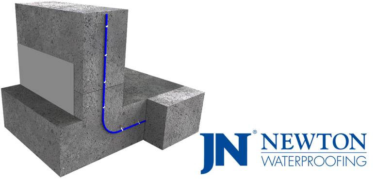 Flexible Construction Joint Waterproofing System - Newton FlexProof 106 - Construction Joint Waterproofing