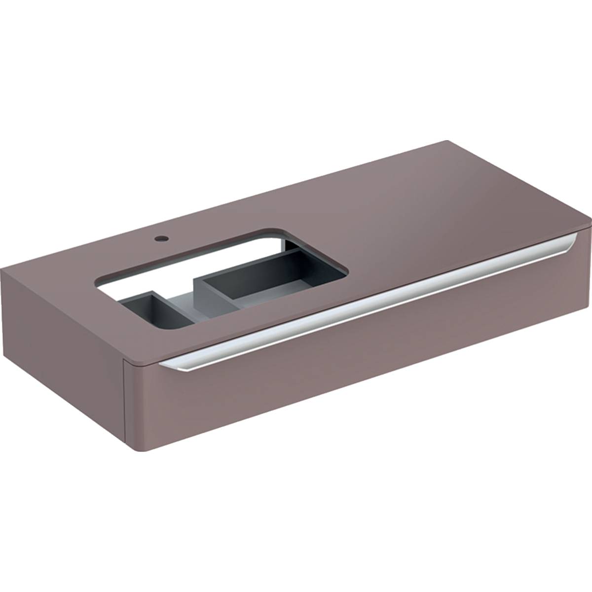 myDay cabinet for countertop washbasin, with one drawer