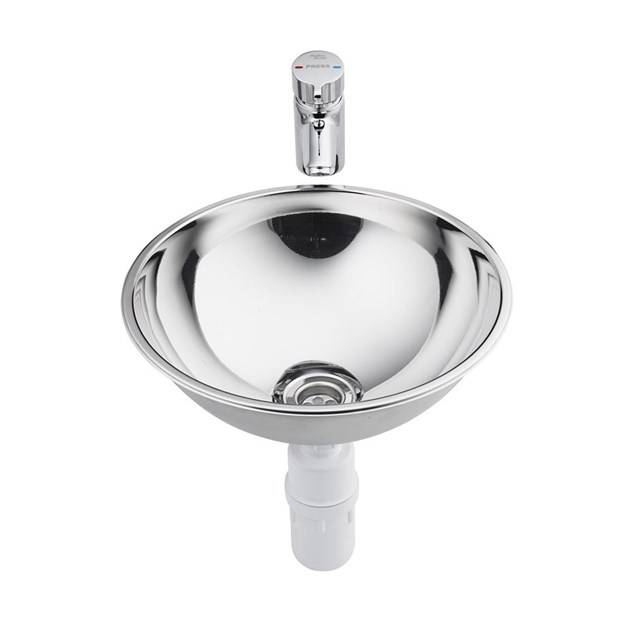 Troon 2 Stainless Steel Washbasin