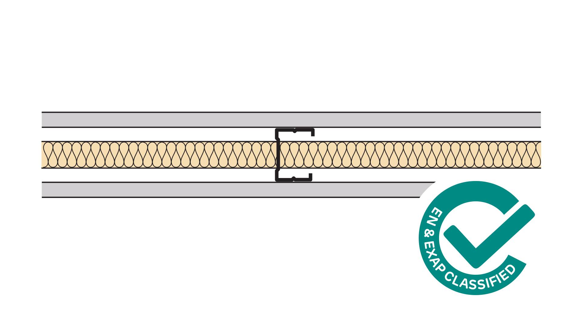 Siniat Single Frame Partition CS50R-15St-25G