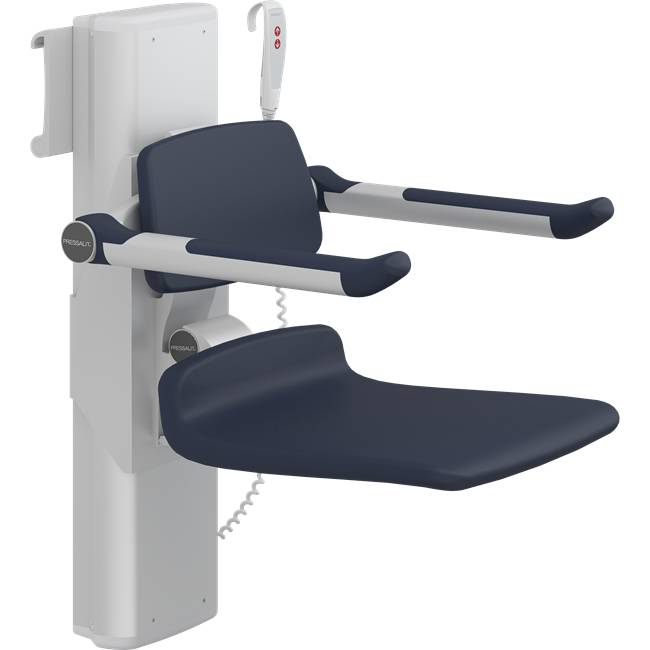 Shower seat PLUS 450 height and sideways adjustable powered - R7664