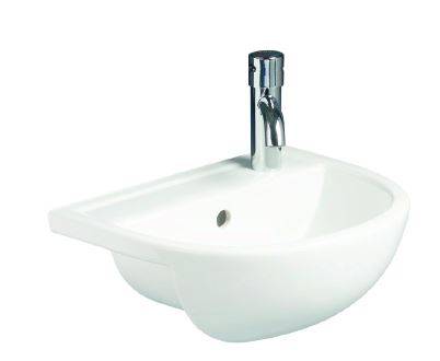 Shenley Semi-Recessed 400 Vanity Basin