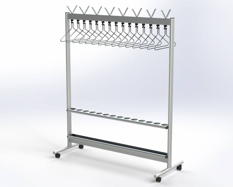 RG70 Mobile Coat Racks