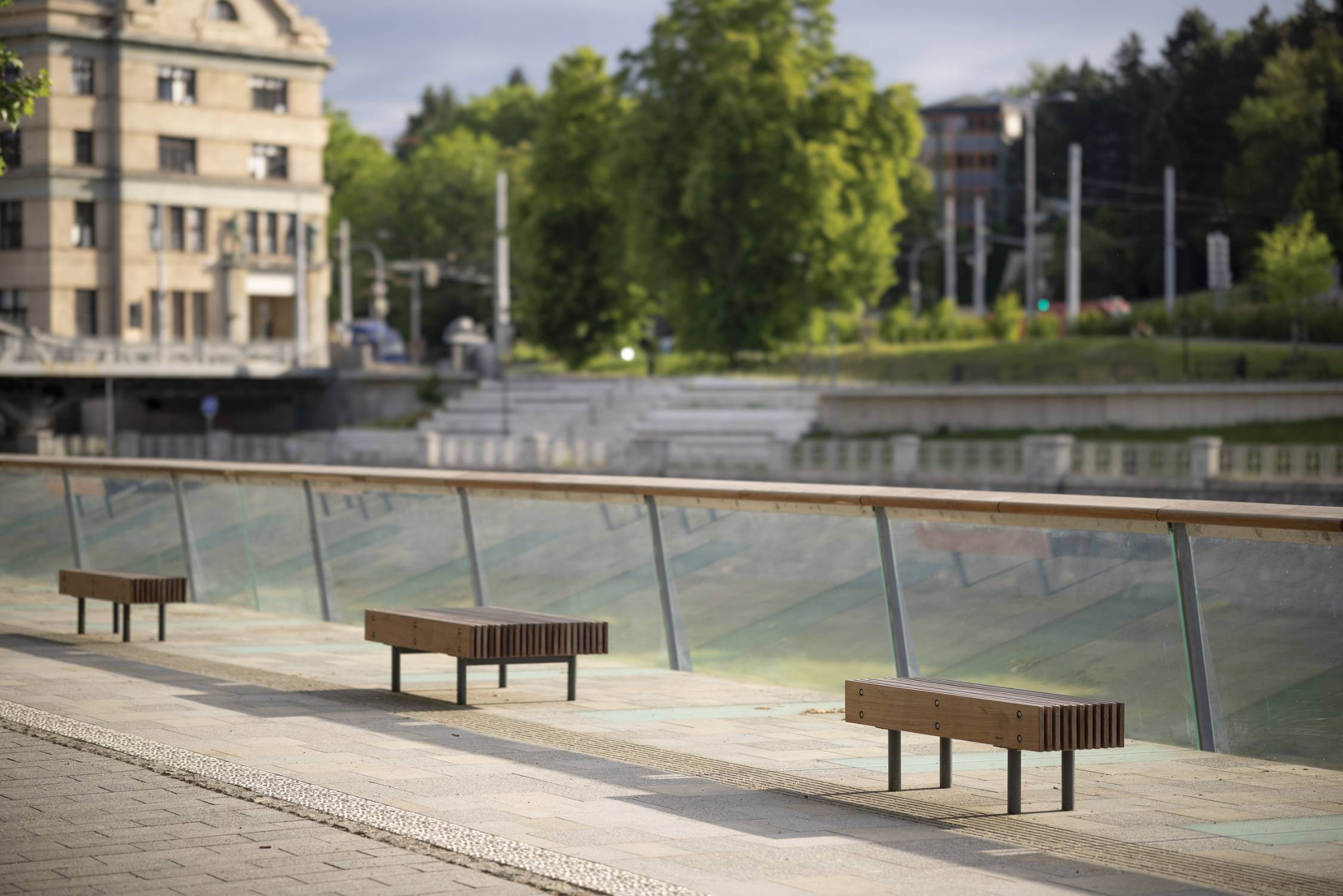 Woody, Woody Solar, Woody Scorpio Bench - Outdoor Benches/ Seating