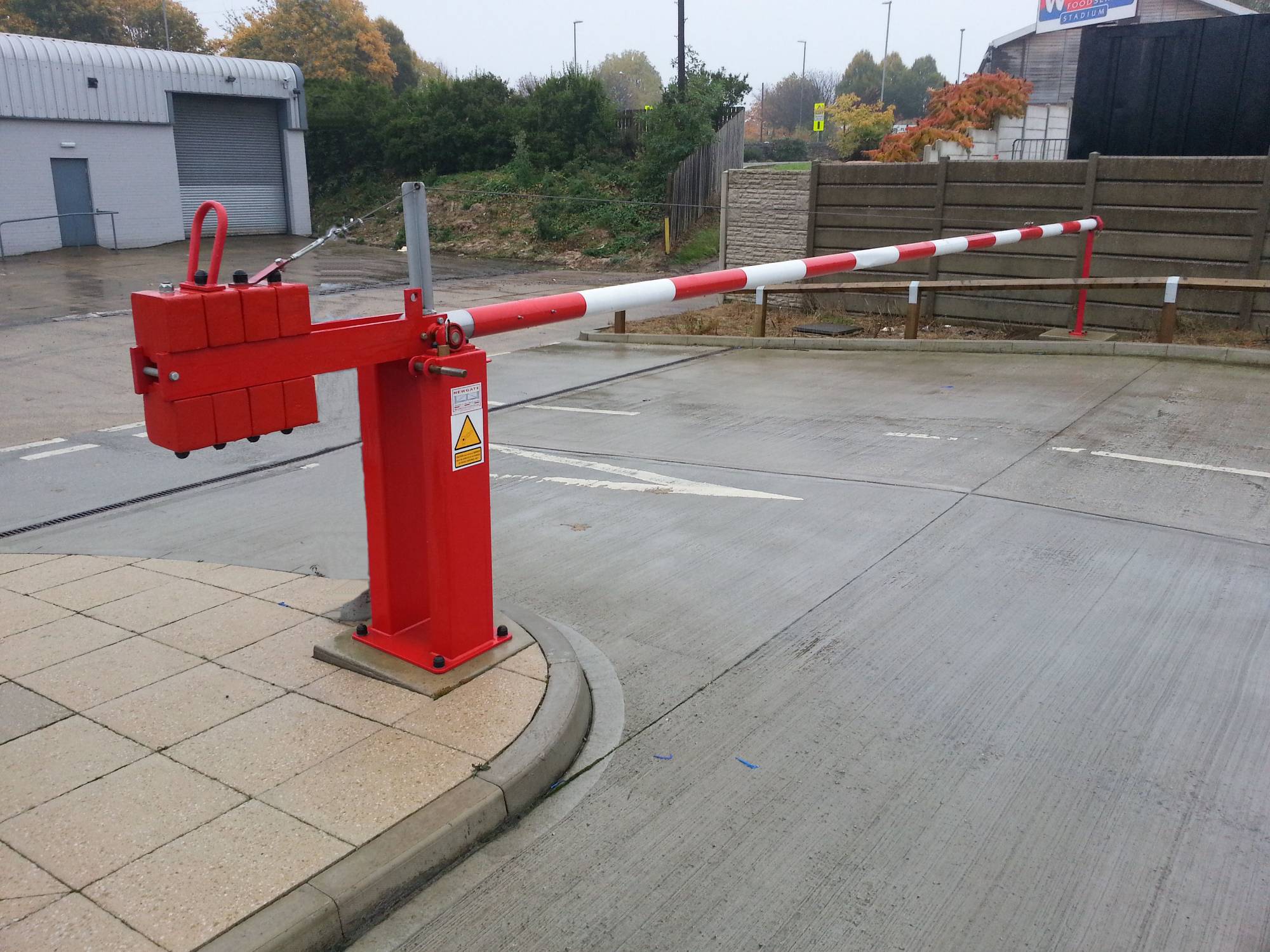 Manual Rising Arm Barrier