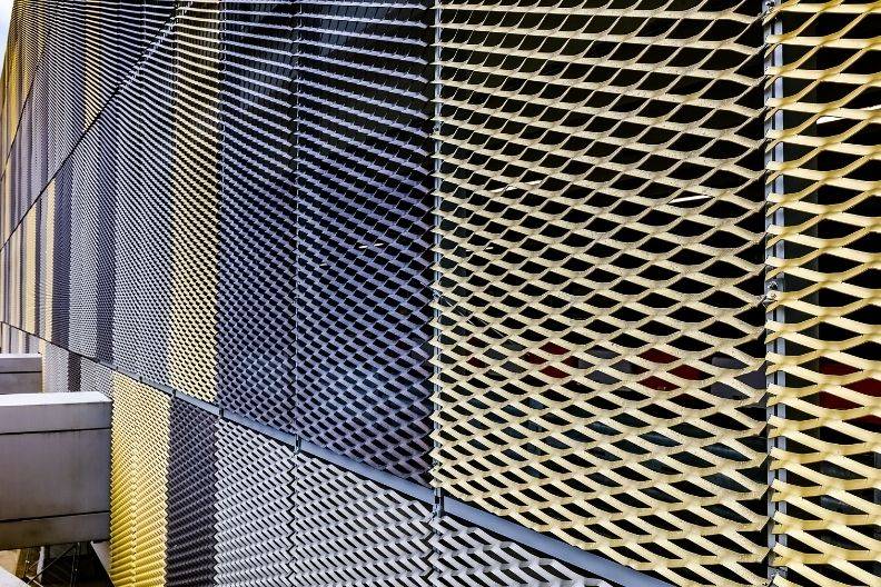 Nebula® Architectural Expanded mesh Façade System - Architectural Façades  - Architectural Mesh