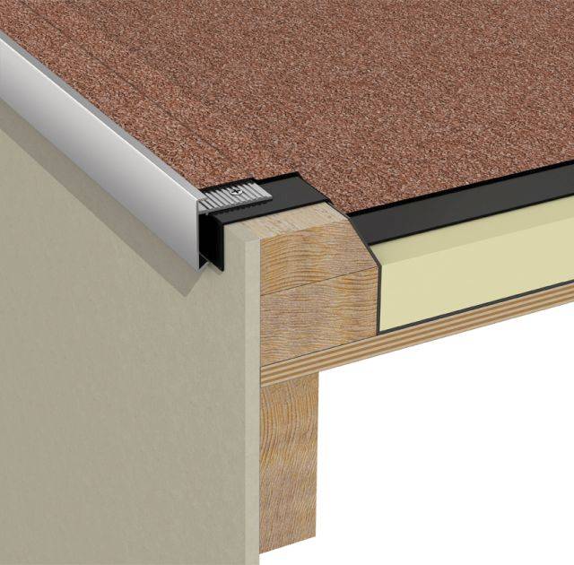 RynoTrim™ Aluminium roof edge trim