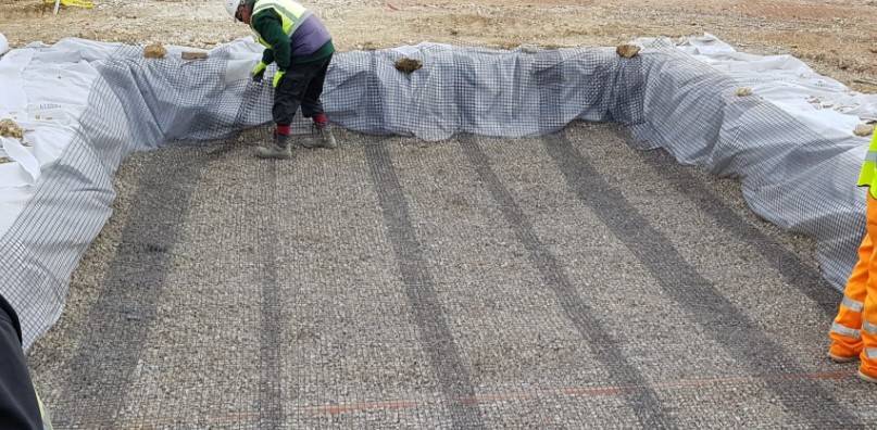 Load Bearing Geogrid - GeoTextile