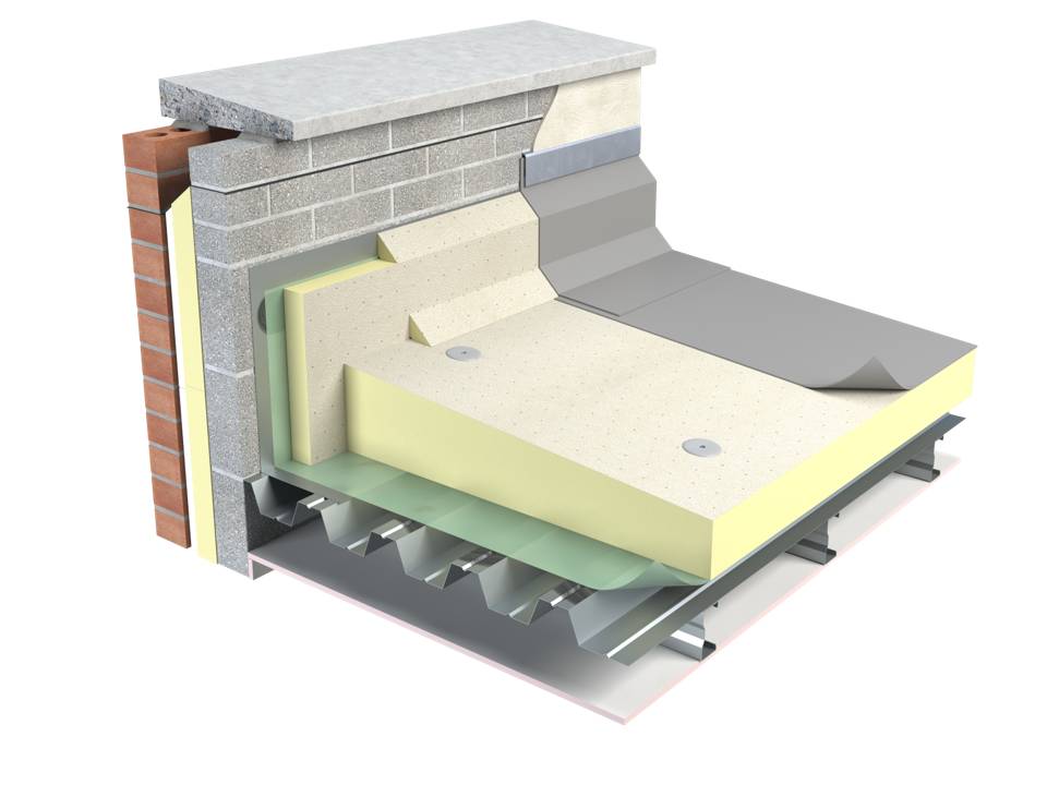 Thin-R TR/MG Tapered Flat Roof Insulation - Insulation 