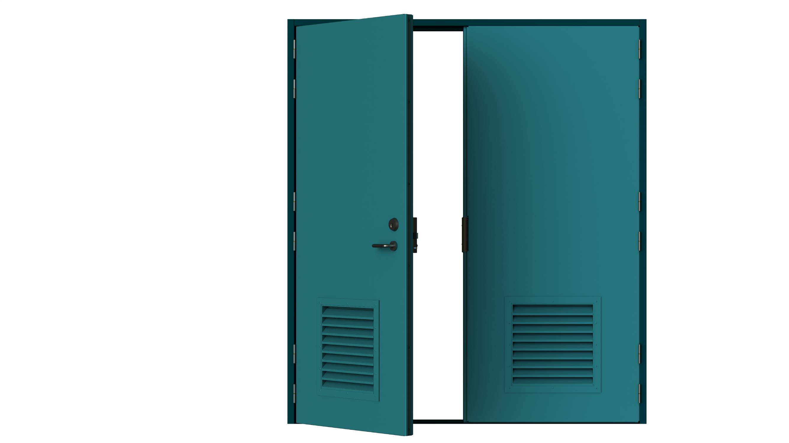 M2M2 double leaf steel security / external fire door