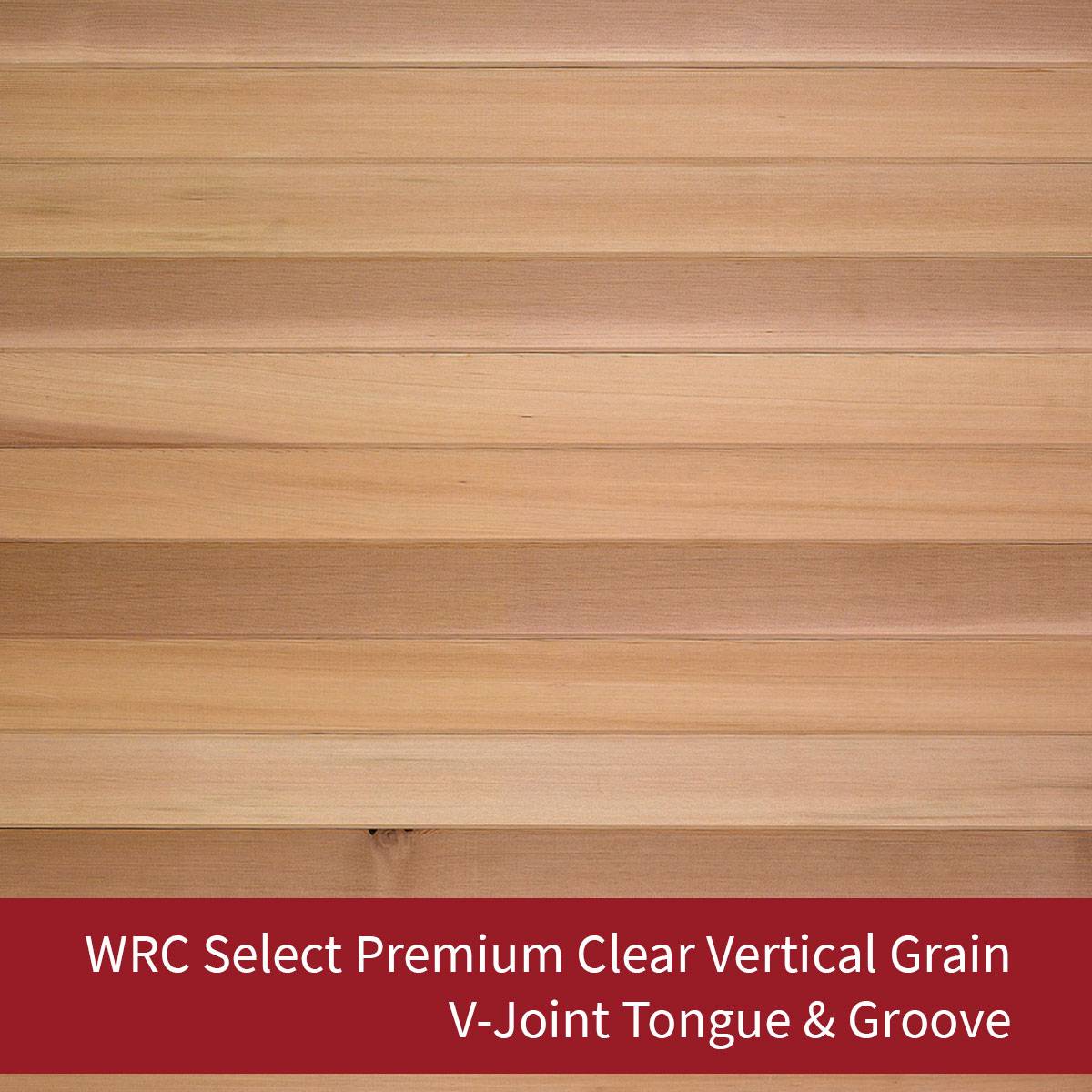 Western Red Cedar Select Premium Clear Vertical Grain Cladding Silva