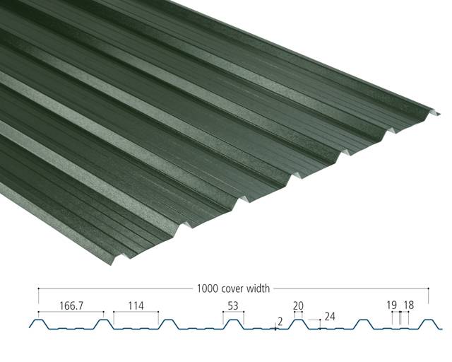 AS24/1000 profiled sheeting