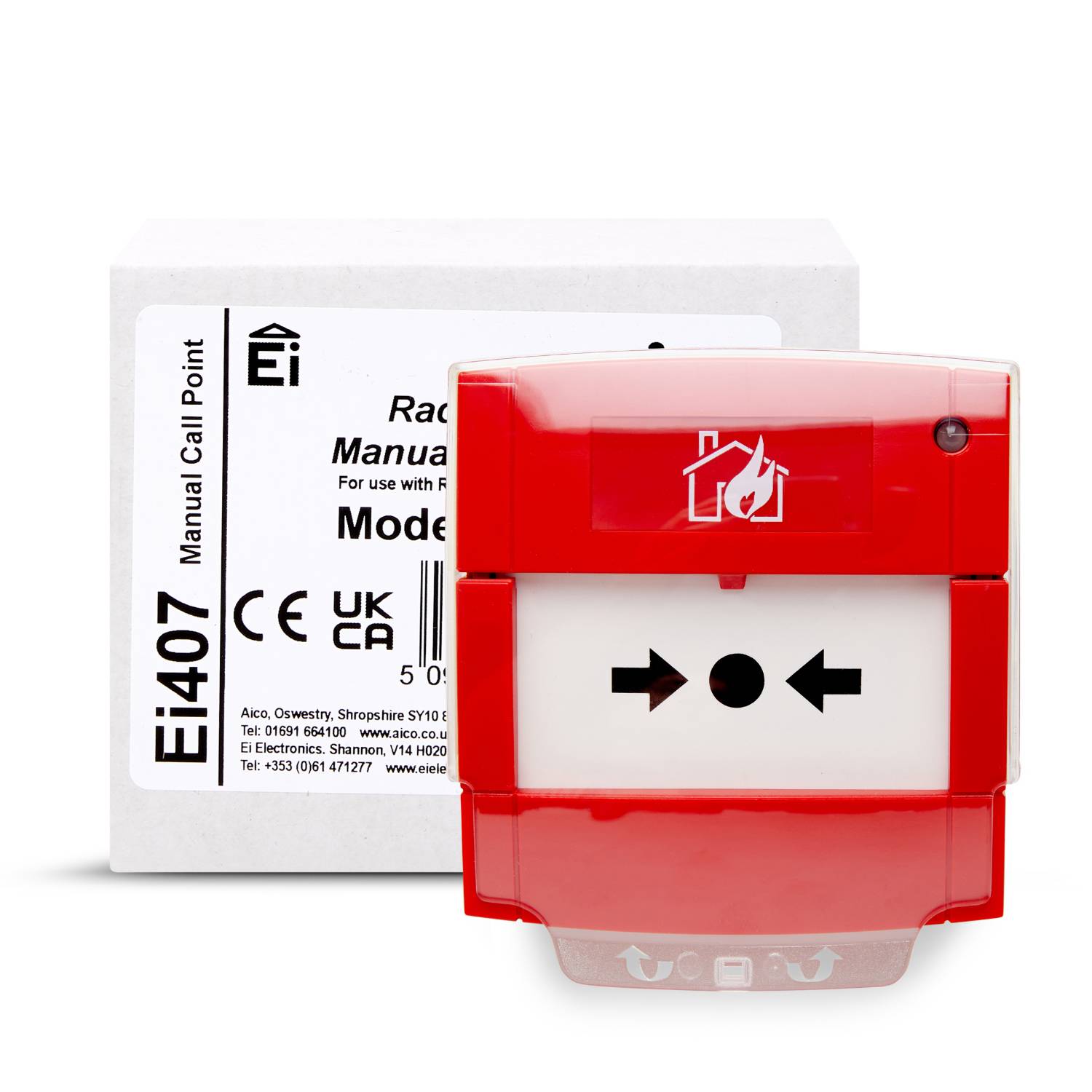 Ei407 RadioLINK Manual Call Point - Manual Call Point