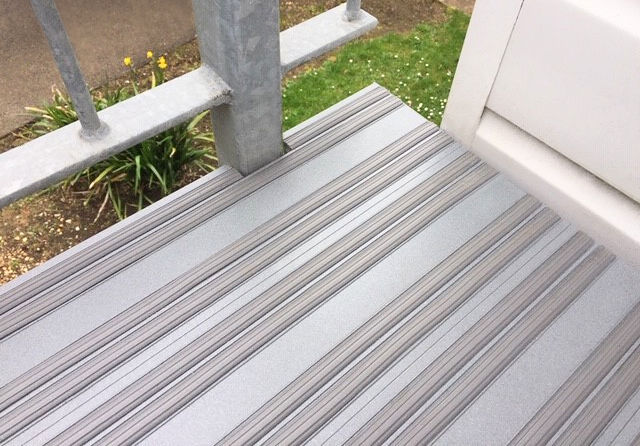 Slip Resistant Aluminium Decking