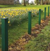 Plain Bollard Galvanised - Square