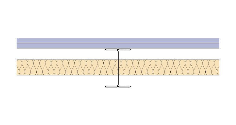 Siniat Independent Lining system IWL 006 (IS50R)