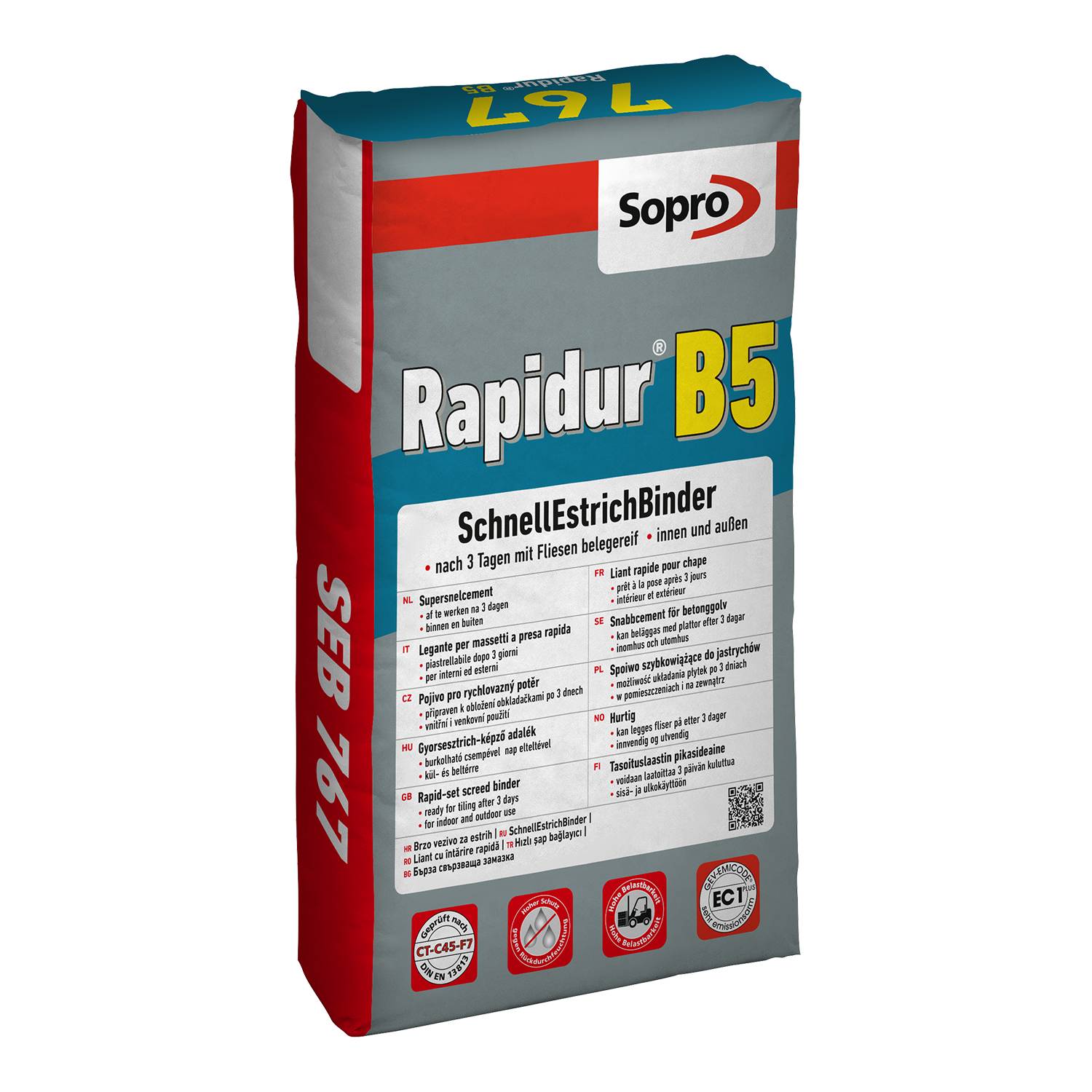 Sopro Rapidur® B5 Rapid Drying Floor Screed Binder