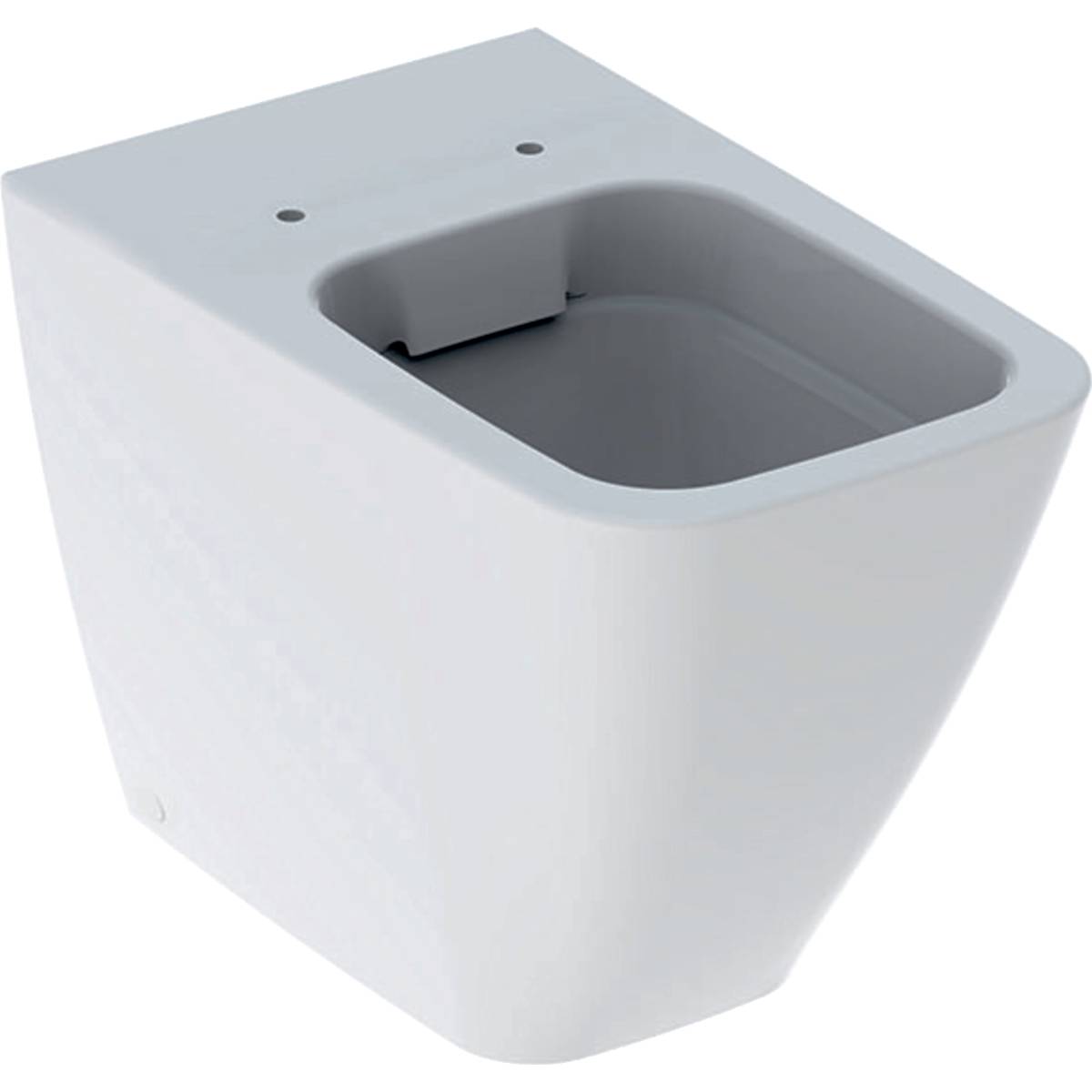 iCon Square Floor-Standing WC, Washdown, Back-To-Wall, Shrouded, Rimfree