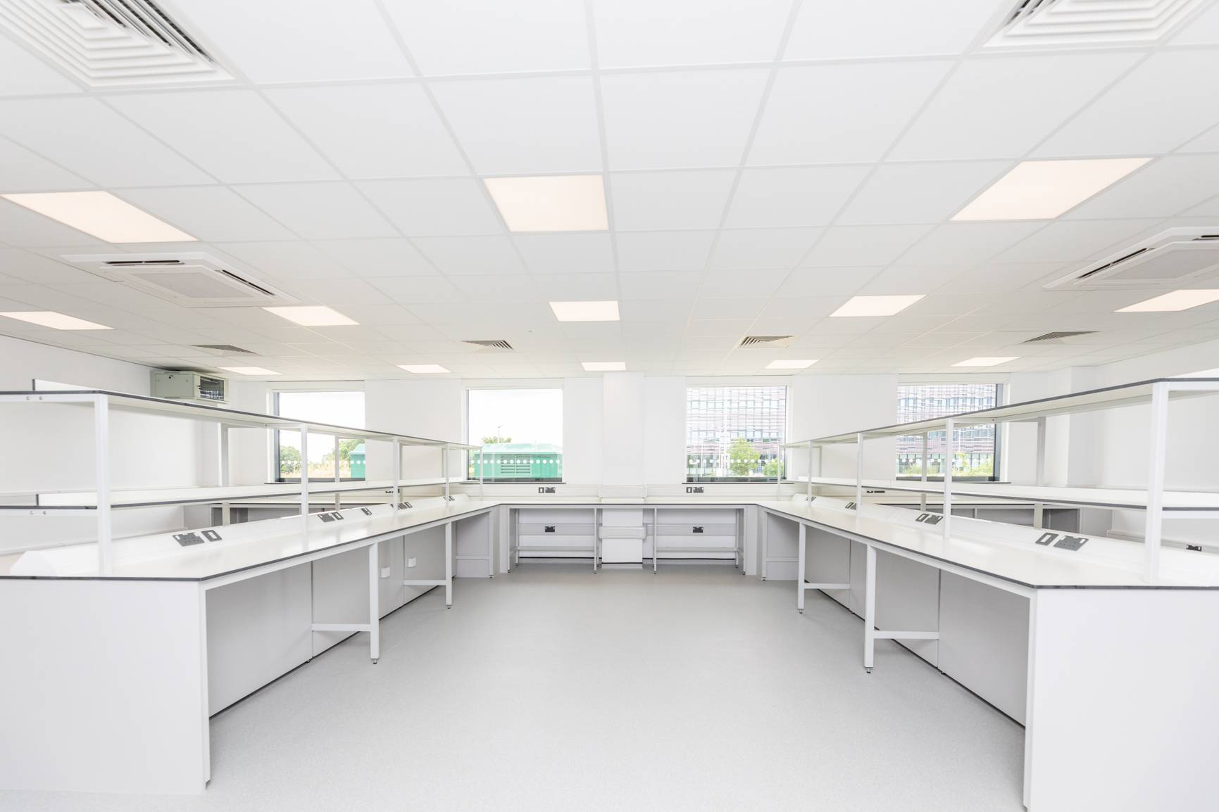 Lab Bench Support Frames And Shelving