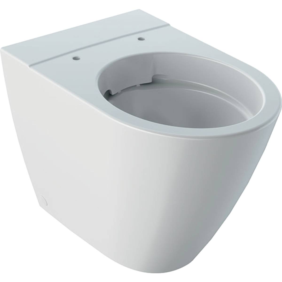 iCon Floor-Standing WC, Washdown, Back-To-Wall, Shrouded, Rimfree