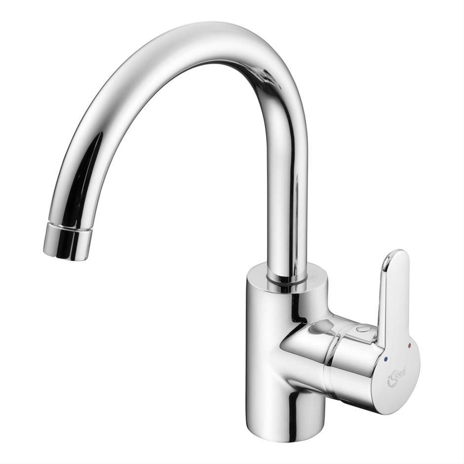 Concept Blue Single Lever Kitchen Mixer Tubular Spout