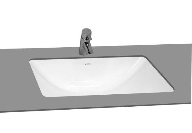 VitrA S50 Undercounter Washbasin, 48 cm, 5339