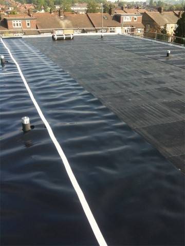 Puncture Resistant Root Barrier Membrane - Newton NewSeal 409 To Eliminate Root Penetration - Puncture Resistant Root Barrier Membrane