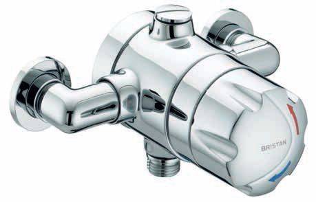 Thermostatic Exposed Shower Valve OP TS1503 EH C