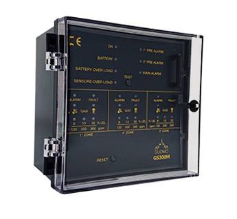 GS300M – 3 Channel Gas Detection Controller