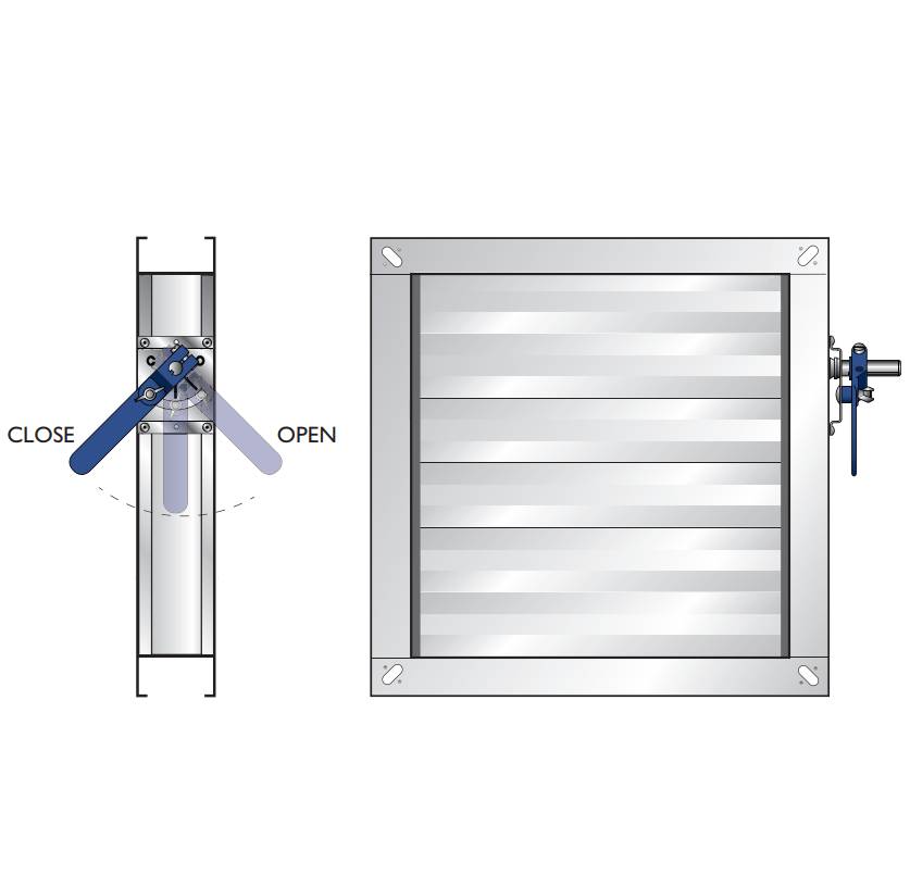 VC Series Volume Control Damper