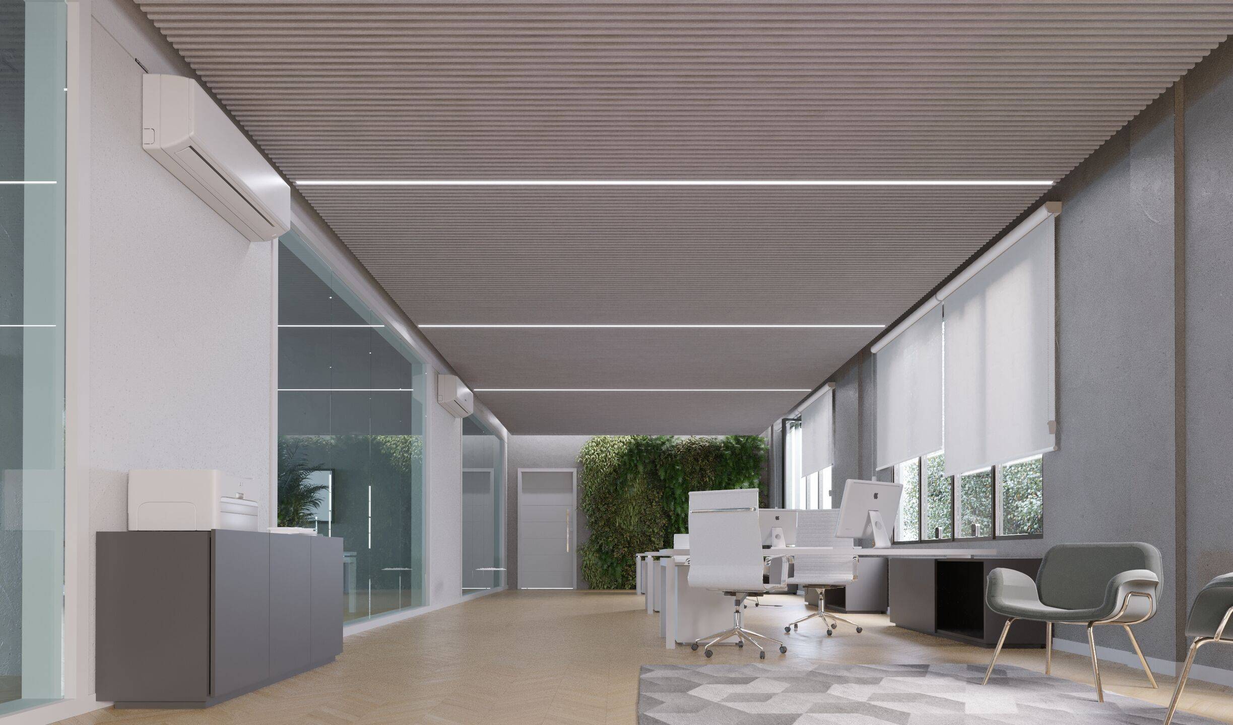 HeartFelt® Groove - Acoustic Ceiling System