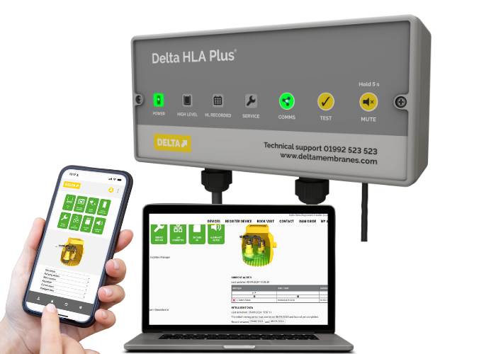 Delta HLA Plus - Foul Water/800 Series: High-Water Level Alarm and Monitoring System