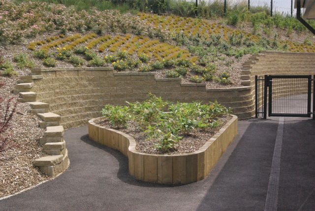 Anchor Diamond® Segmental Retaining Wall Blocks