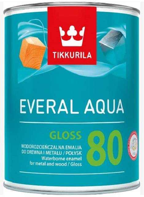 Everal Aqua Gloss [80] - Waterbased trade acrylic gloss paint