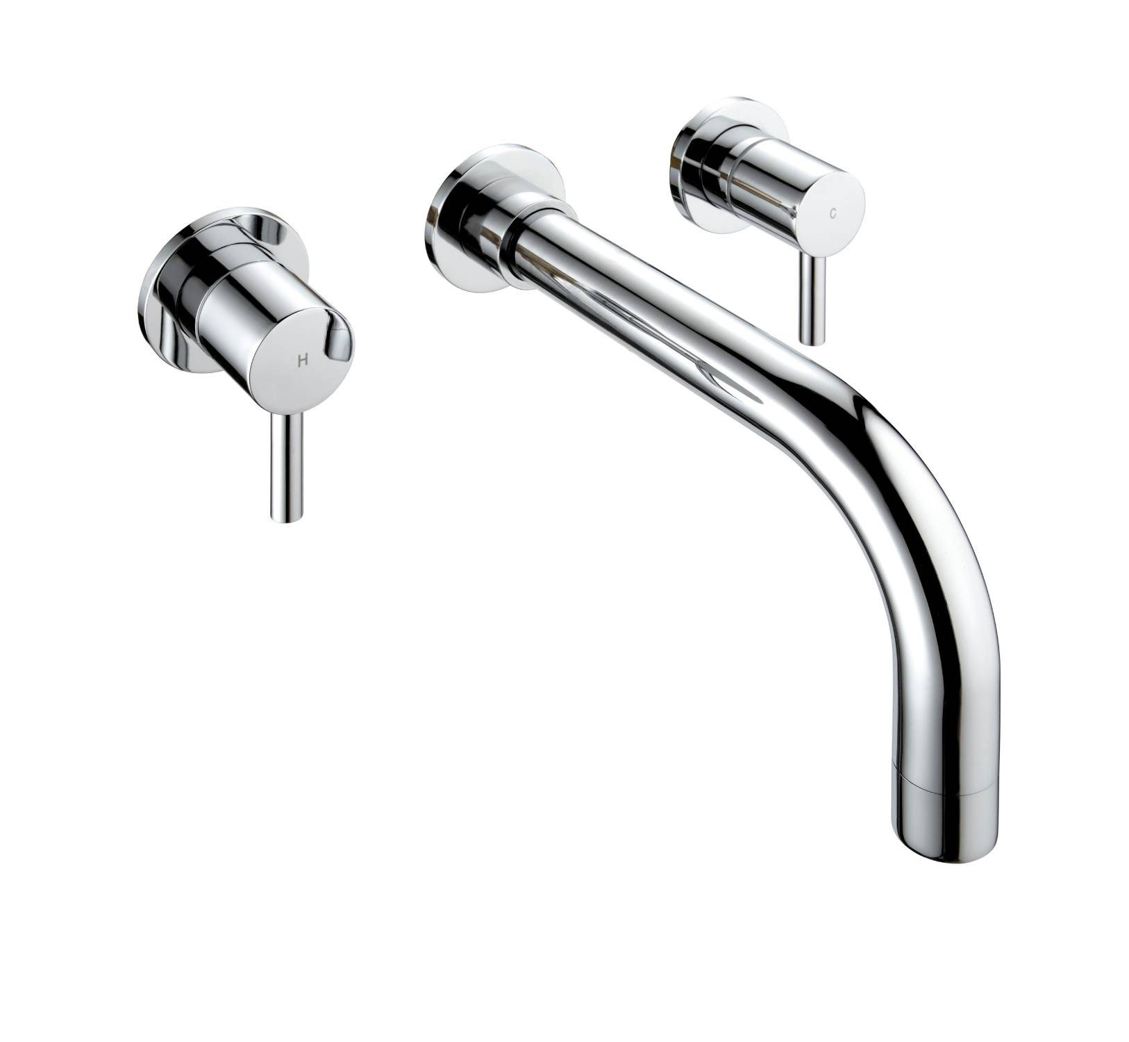 Motu Wall Mounted Basin Mixer