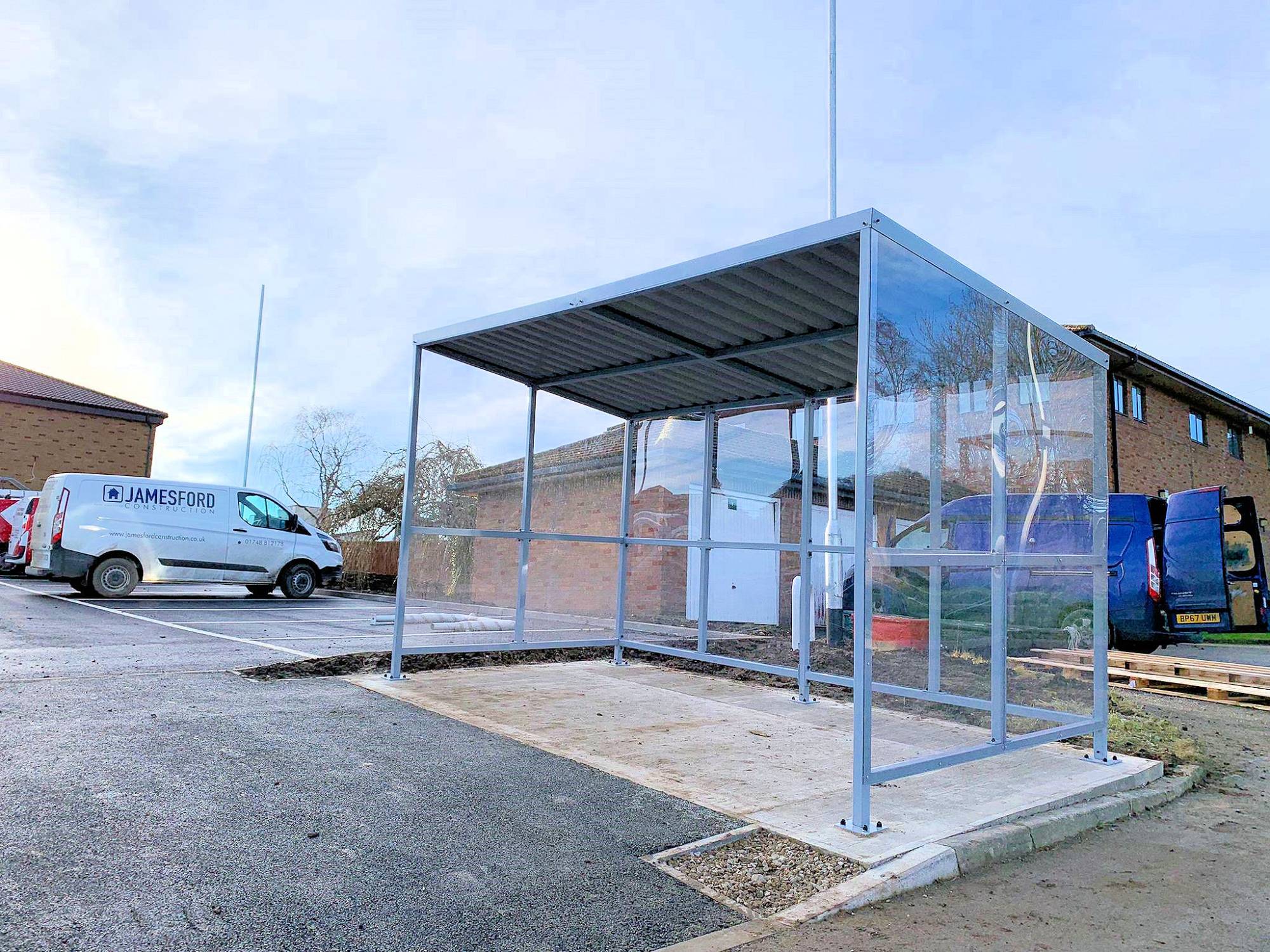 Grasmere Shelter - Cycle and Waiting Shelters