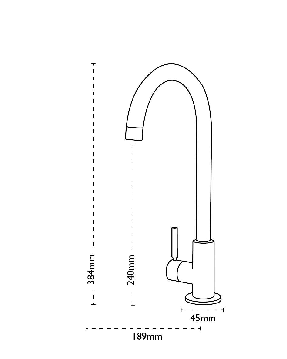 Carron Phoenix Savoy Tap - Sink Tap