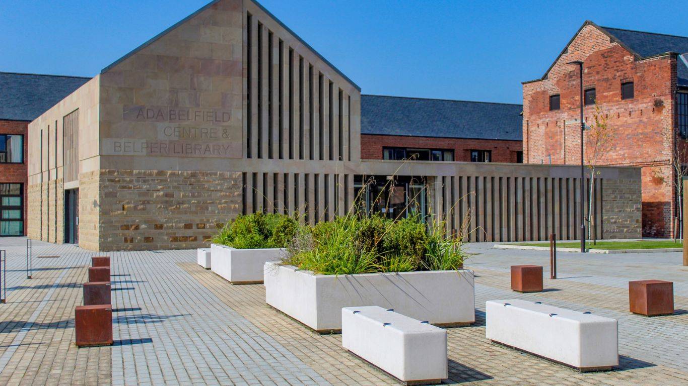 Ada Belfield Centre & Belper Library | Bailey Street Furniture Group ...